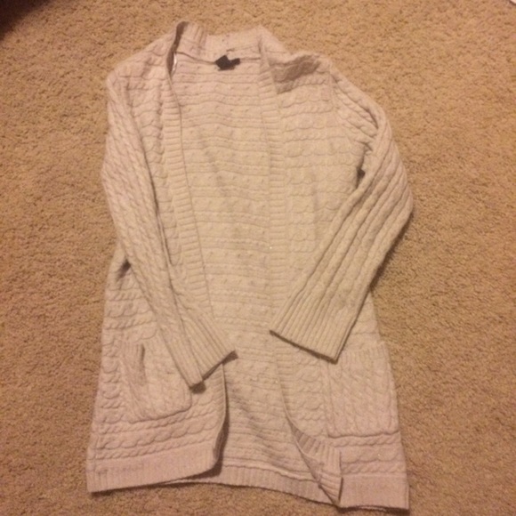 H&M cable knit cardigan
