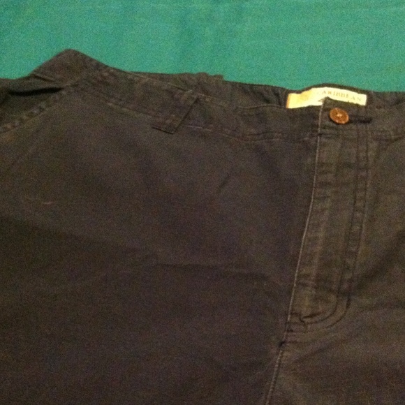 Blue capris