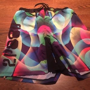 Men's large 2 POOD xfit shorts