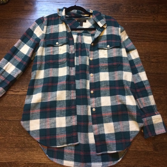 J Crew Flannel (oversized)