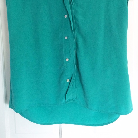 Max Studio 100% silk sleeveless top size L - Picture 4 of 4