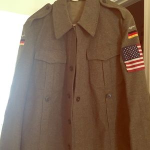 Authentic German NATO military wool jacket