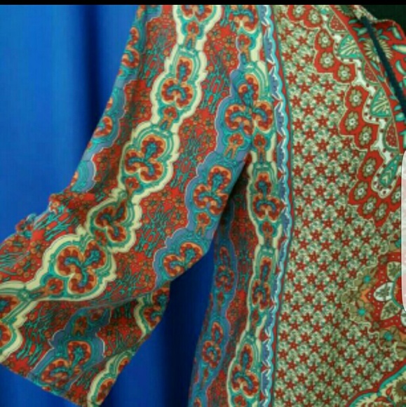 Boho Chic Shift Dress Small and Large - Picture 3 of 3