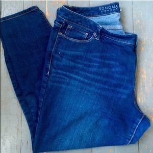Bundle-Sonoma Jeans and Rock and Republic Tank Top
