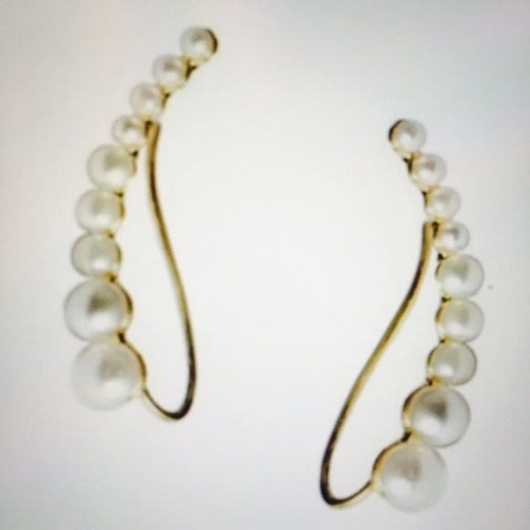 Earring ear climber