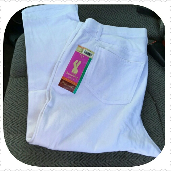 Capri Stretch Jeggings (2X, 3X) - Picture 2 of 2