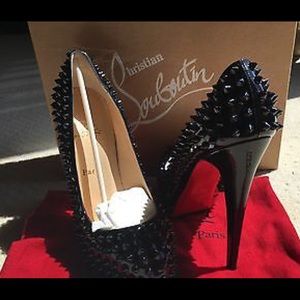 Christian Louboutin Spiked Pigalle Pumps
