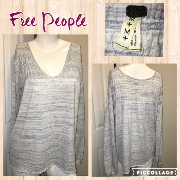 Free People Tops - ‼️SOLD‼️💟Free People Oversized Sweater