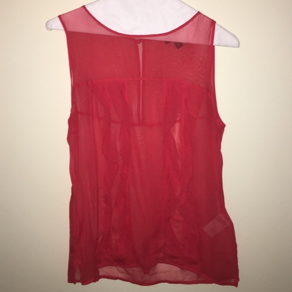 BEBE Sheer Tank