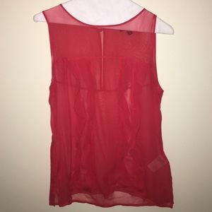 BEBE Sheer Tank