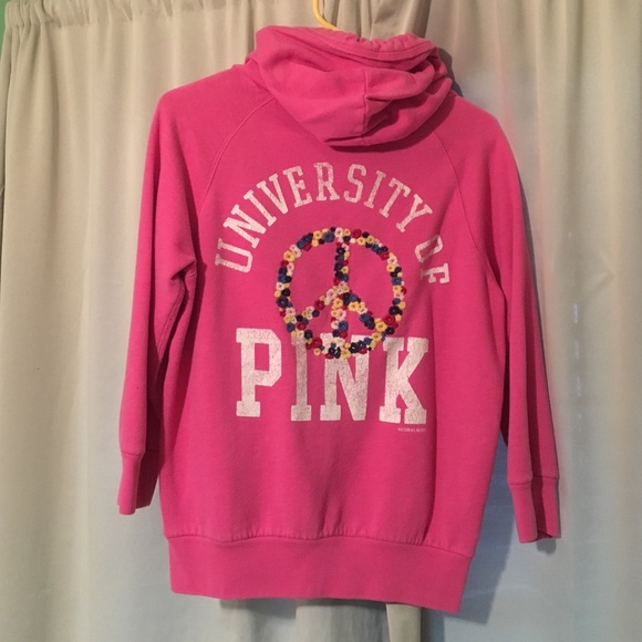 3/4 sleeve Victoria Secret PINK hoodie