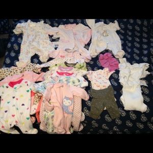 Preemie girl clothes-- make me a reasonable offer