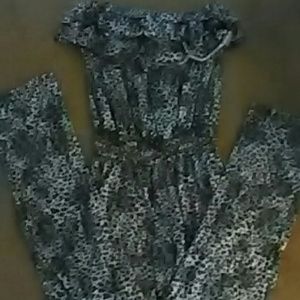 Like new strapless jumpsuit