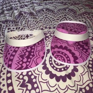 Clear pink visor 90's with or without top bill!!