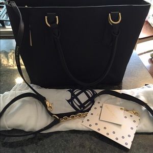 Dagne Dover 13" Tote Black