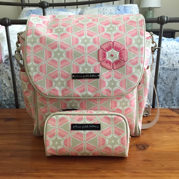 Petunia Pickle Bottom Diaper Bag and Train Case