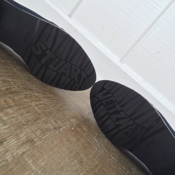 ❌SOLD❌Stuart Weitzman navy flats size 5 like new - Picture 4 of 4