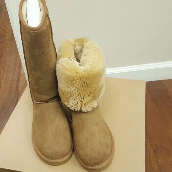 Ugg Australia Classic Tall Chestnut sz 7 4 amber - Picture 2 of 4