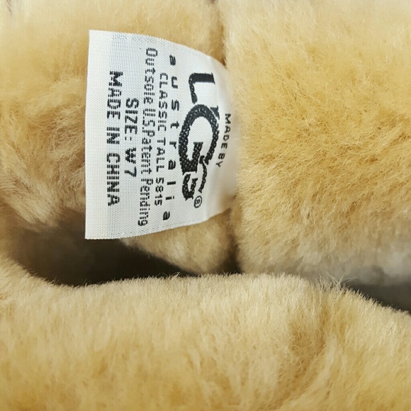 Ugg Australia Classic Tall Chestnut sz 7 4 amber - Picture 3 of 4