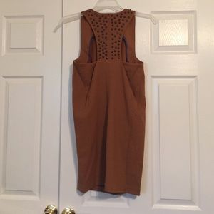 Brown dress