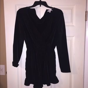 BCBG Black romper
