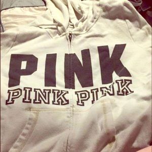 Zip up sweatshirt from pink