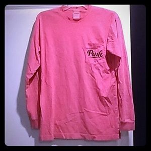 Long Sleeve Campus Tee from PINK