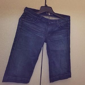 7 for all mankind Capri denim jeans