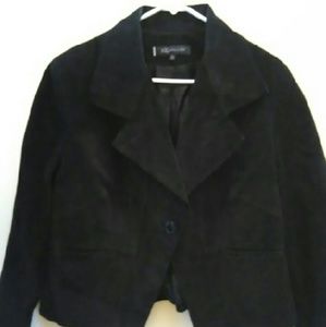 AK Anne Klein suede jacket