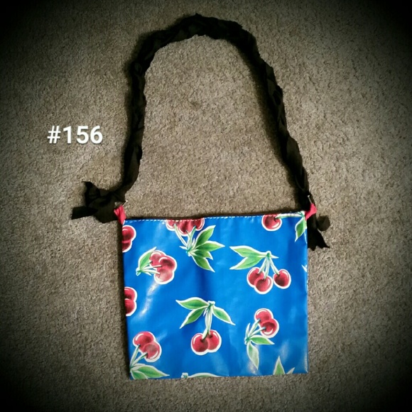 Cute wild cherries tote by The4Bees.