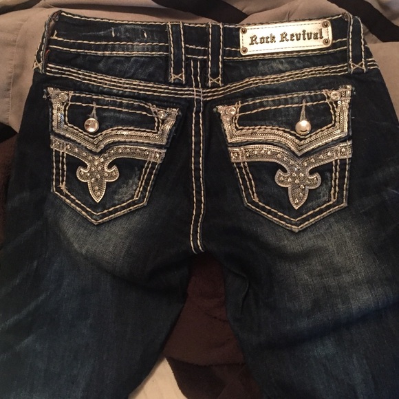 Rock Revival Kai Bootcut Size 25
