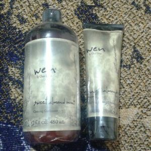 Wen cleansing conditioner and the anti frizz styli