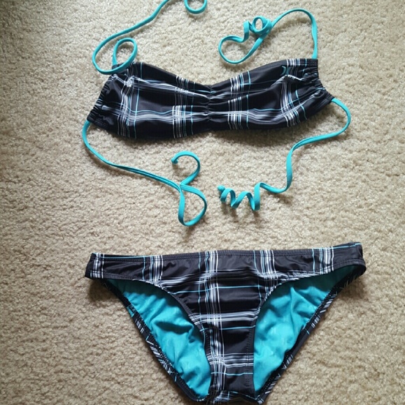 Adorable Plaid Hurley Bikini