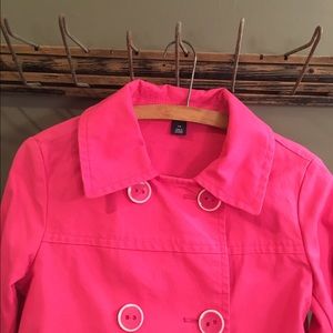 Gap XS pink coat.