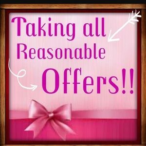 Accepting all reasonable offers!!