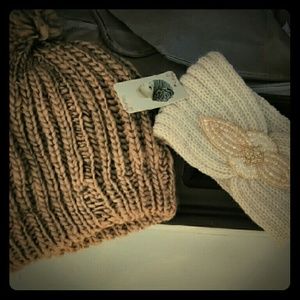 Beanie and head band