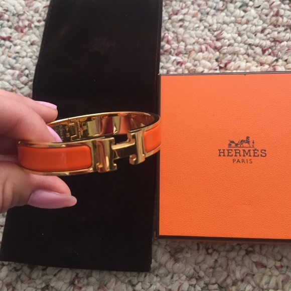 Hermes bracelet Gold Clic H - Picture 3 of 3