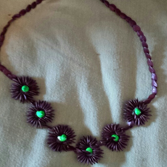 Seed bead necklace