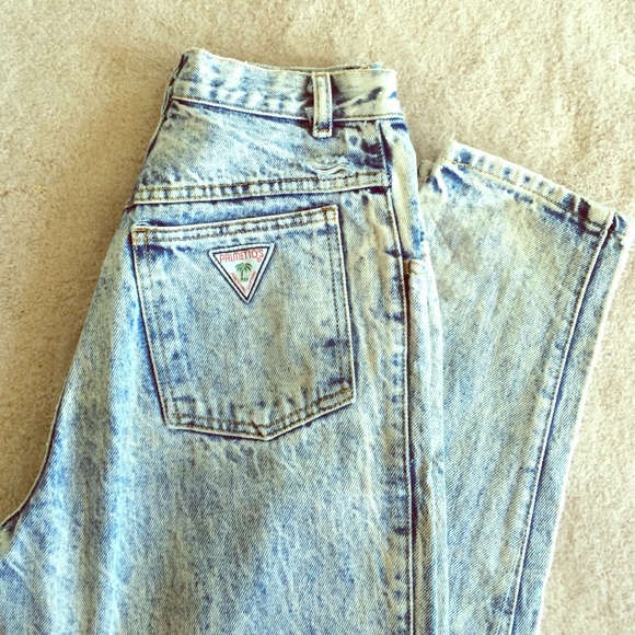 SOLD Vintage 1980s Palmettos jean high rise - Picture 1 of 4