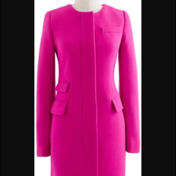 J.crew Symphony double cloth coat