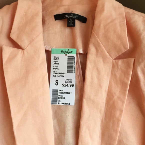 Linen jacket - Picture 2 of 3