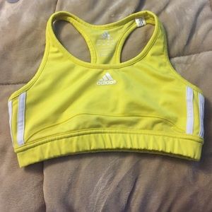 Razor back adidas sports bra
