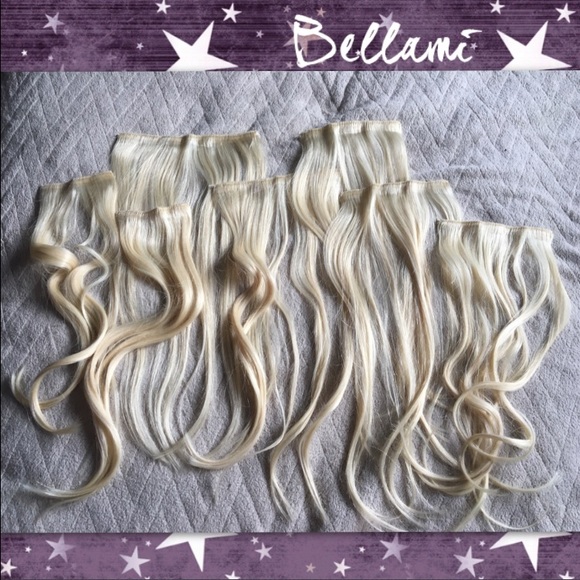 Bellami Ash Blonde 18" Piccolina Extensions