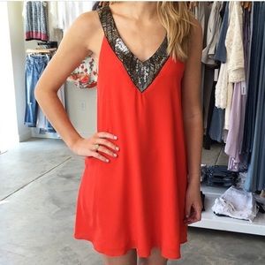 NWT! Black dress with beaded neckline💃🏻💃🏻