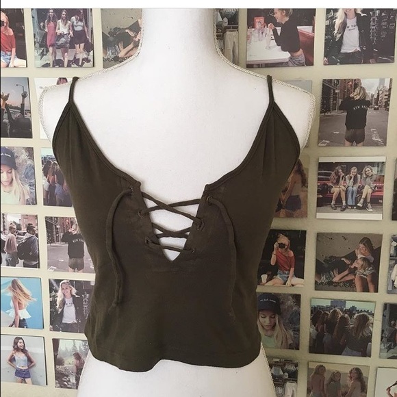 Brandy Melville green tank - Picture 2 of 2