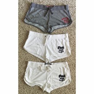 3 Abercrombie & Fitch shorts