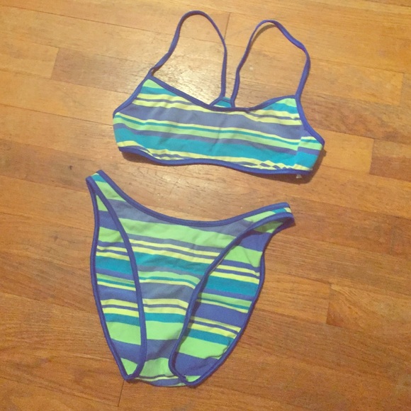 Retro High Thigh Cut Bikini (Surfside Brand)