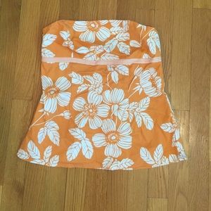 Express Strapless Shirt sz 8