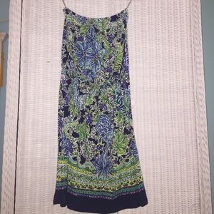 Women's xs Lilly Pulizter strapless dress