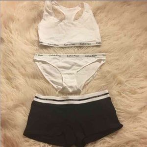 Calvin klein set with an extra undie!
